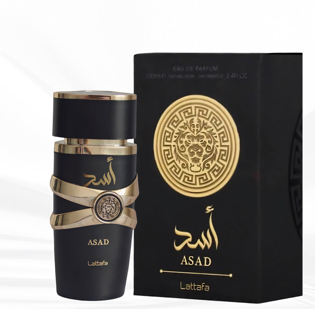 Lattafa Asad 100ml (3.4oz) Eau de Parfum-For men