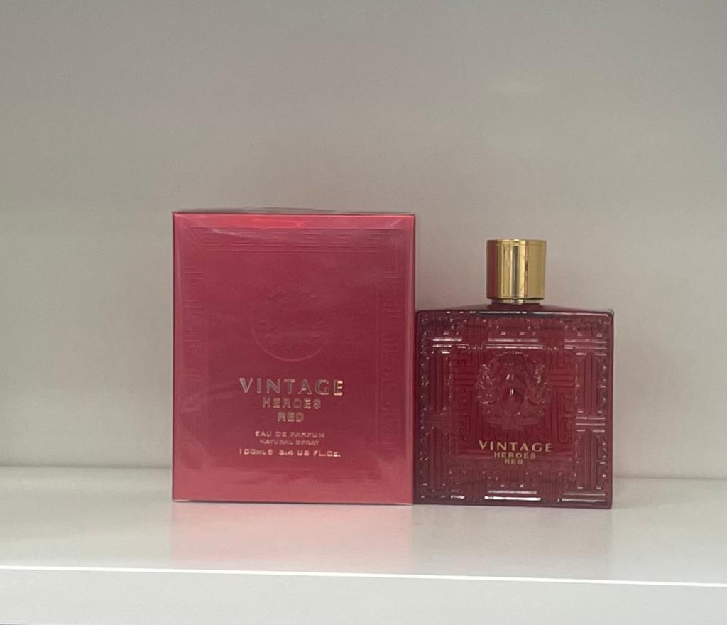 VINTAGE HEROES RED for men (3.4oz) EAU DE PERFUME