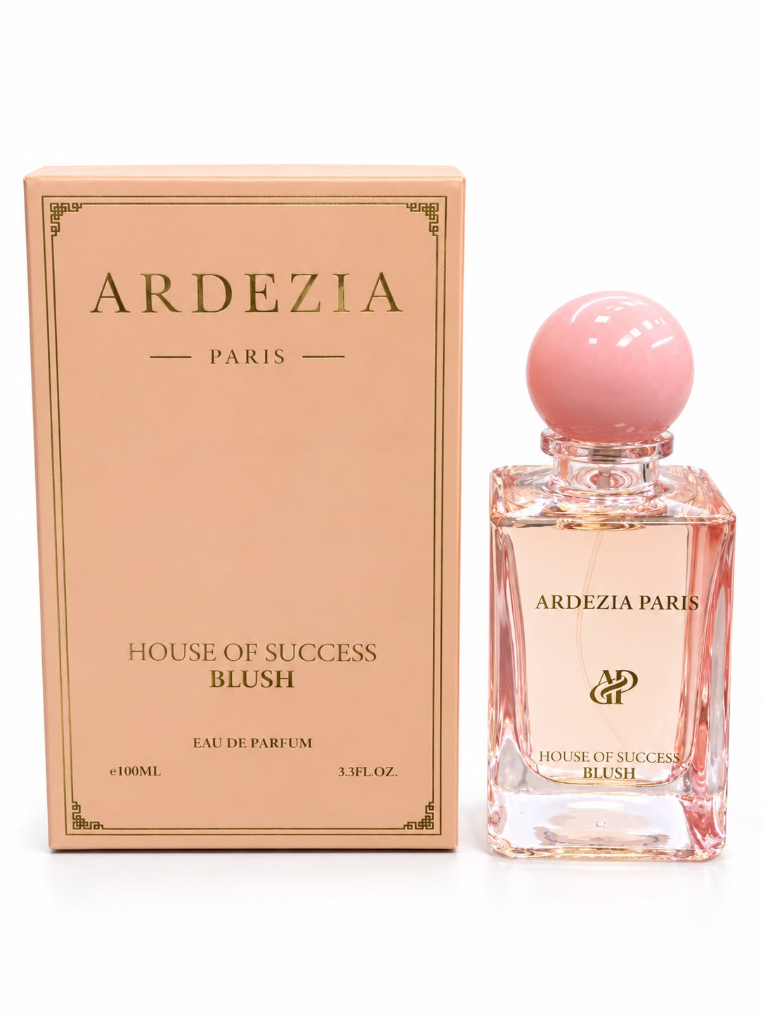 Ardezia Paris House of Success Blush Eau de Parfum 100 ml bottle and box