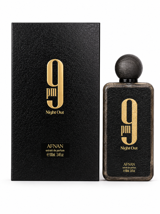 Afnan 9PM EDP 100 ML (3.4 oz) - Oriental Vanilla Fragrance for Men