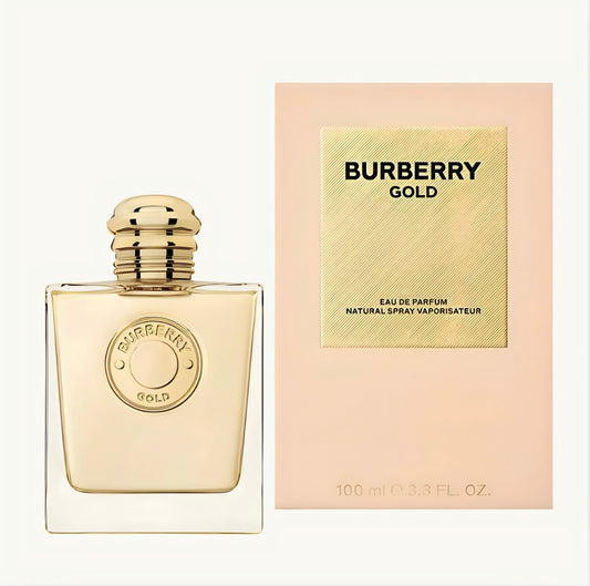 Burberry Gold Eau De Perfume Natural Spray Vaporisateur (100ml)-for women