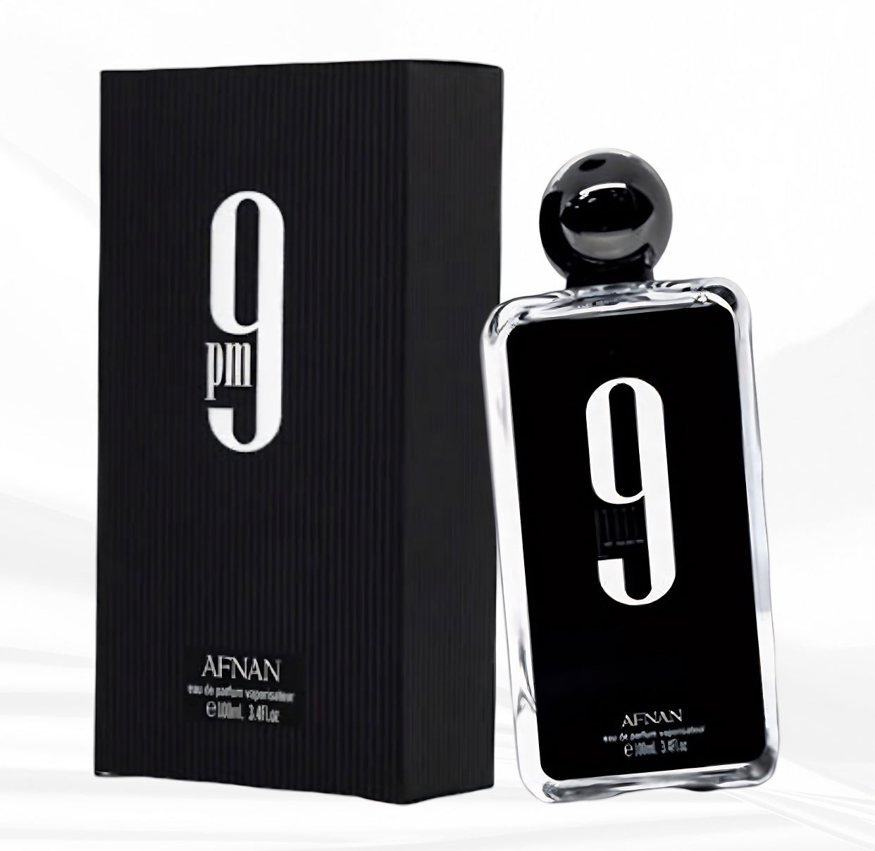 Afnan 9PM EDP 100 ML (3.4 oz) - Oriental Vanilla Fragrance for Men